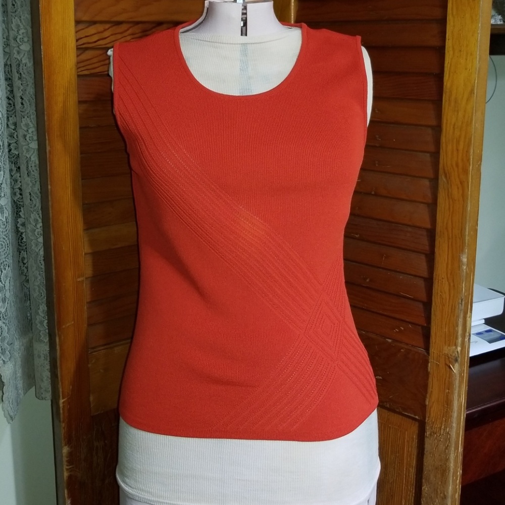 Jones New York Petite sleeveless shell